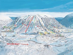 Alpin Ski Gebiet Tandådalen-Hundfjället