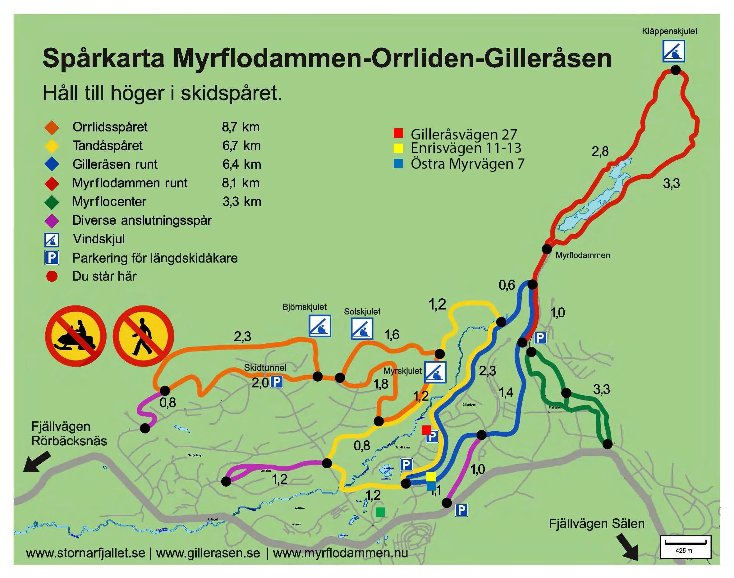 Cross-country tracks
